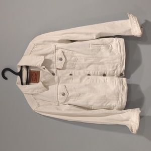 Levis White Jean Jacket